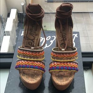 Sam Edelman platform sandals